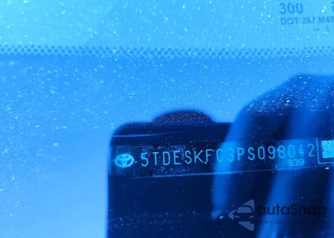 2023 Toyota Sienna Limited z USA, uszkodzony, nr VIN 5TDESKFC3PS098042